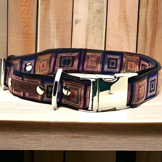 Regal Pup Personalised Cotton Dog Collar-0