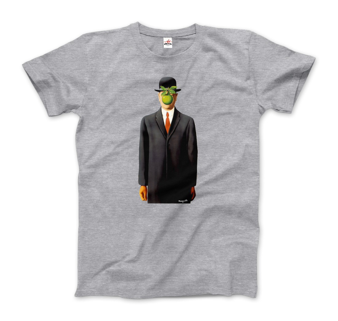 Rene Magritte the Son of Man, 1964 artwork t-shirt-6