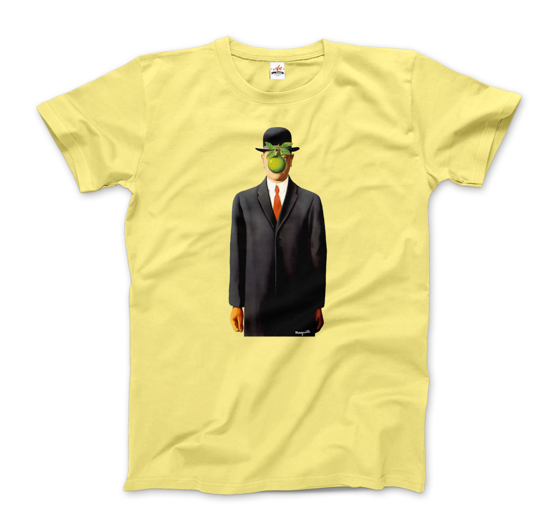 Rene Magritte the Son of Man, 1964 artwork t-shirt-7