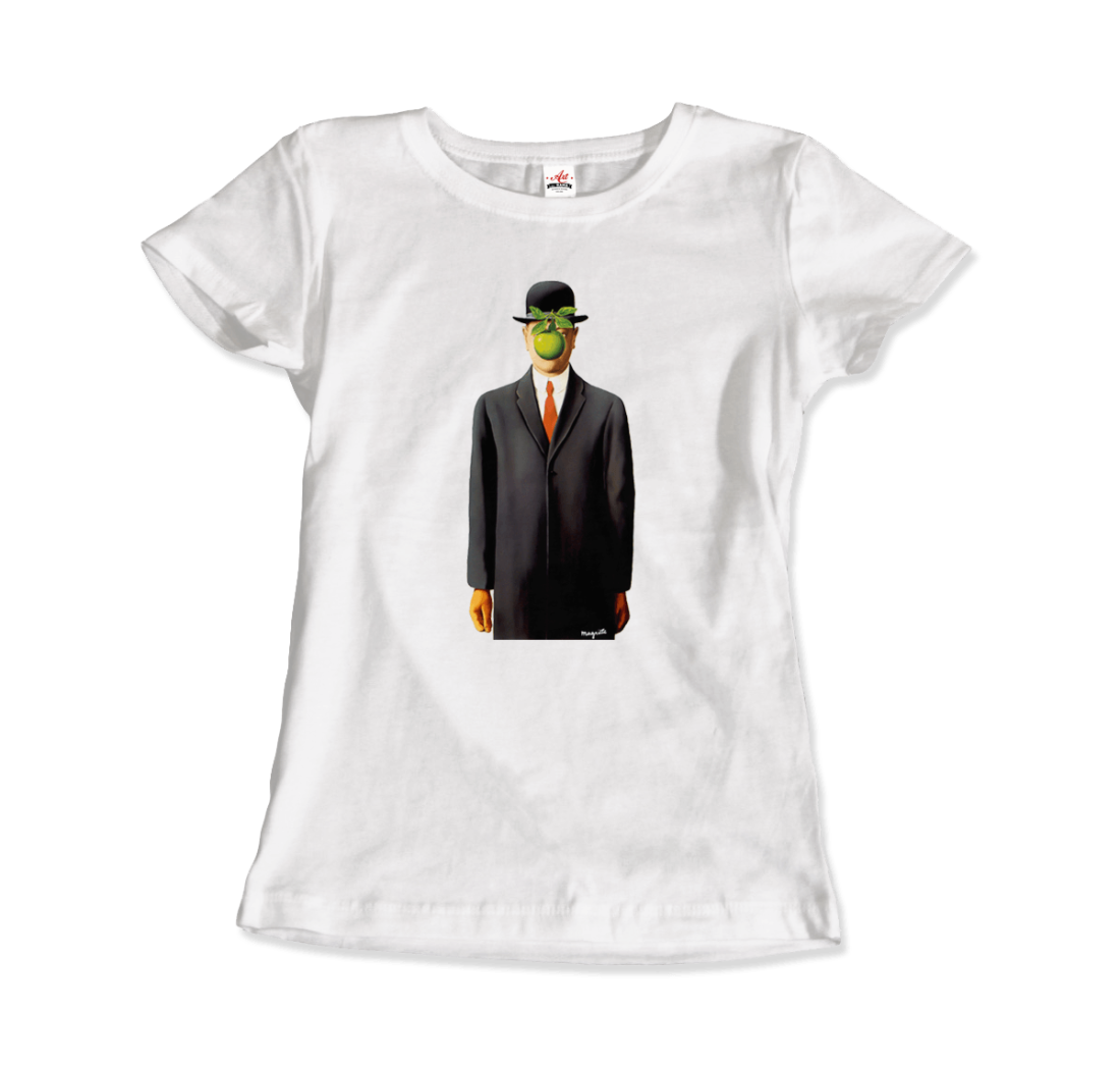 Rene Magritte the Son of Man, 1964 artwork t-shirt-2