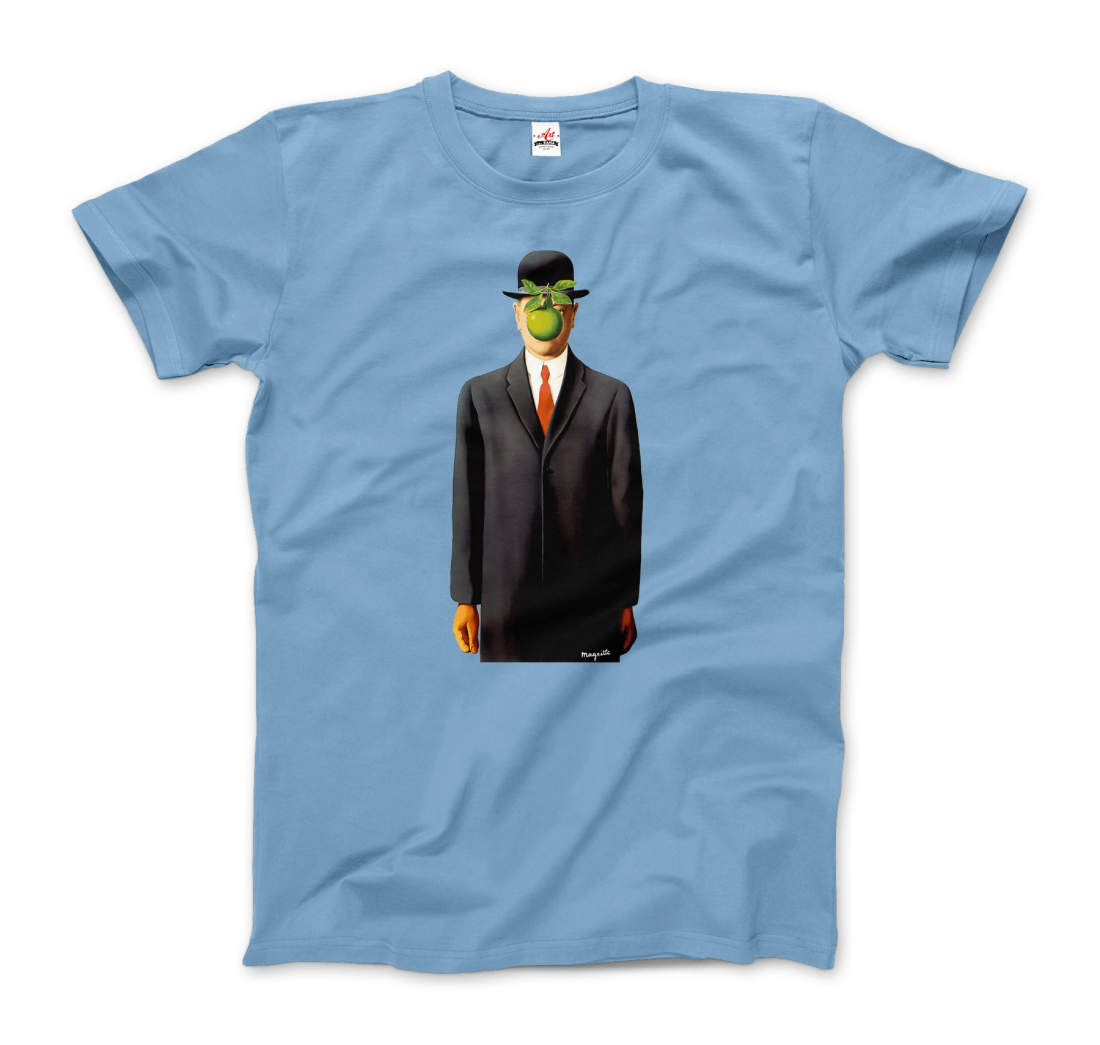 Rene Magritte the Son of Man, 1964 artwork t-shirt-3