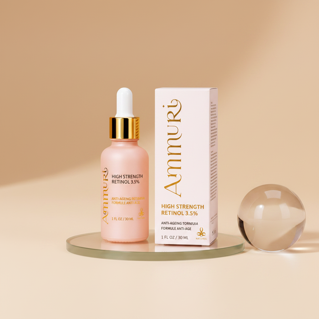 High Strength Retinol 3.5% Serum for Anti-Ageing & Skin Firming | Ammuri-0