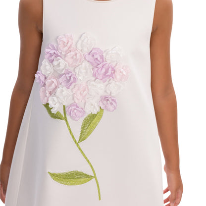 Floral Fashion Girls Dress-3