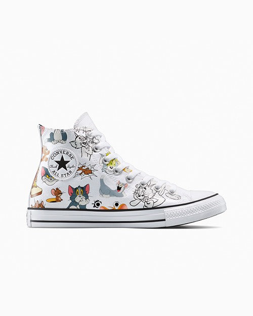 Tom & Jerry Chuck Taylor All Star White-0