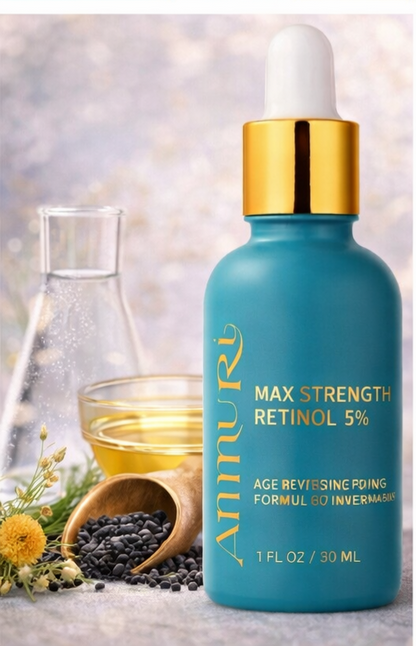 Retinol MAX 5% Anti-Ageing Serum for Youthful & Firm Skin | Ammuri-2