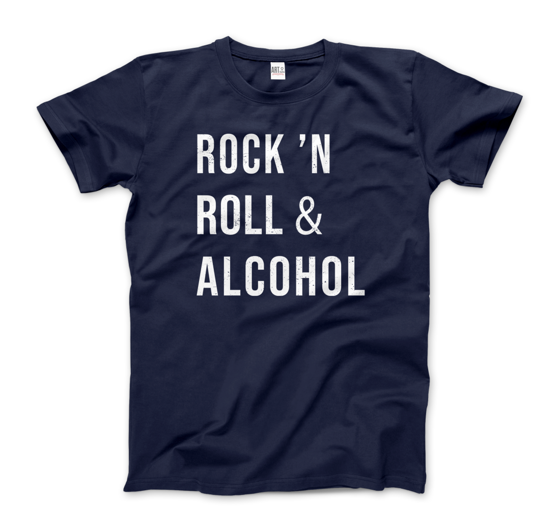 Rock'n Roll & Alcohol t-shirt-7