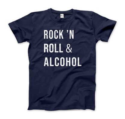 Rock'n Roll & Alcohol t-shirt-7