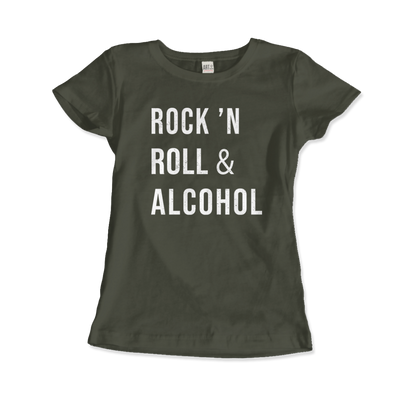 Rock'n Roll & Alcohol t-shirt-10