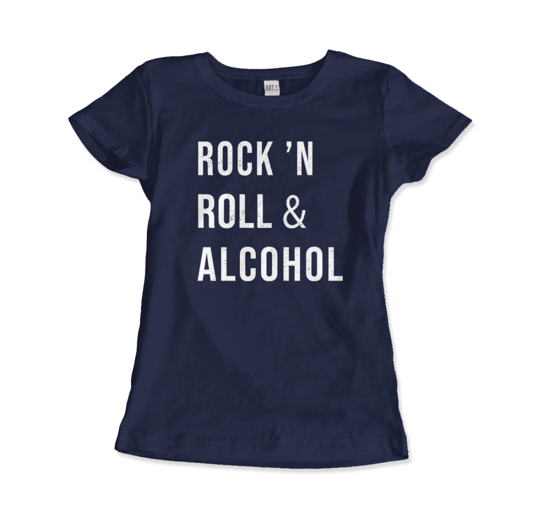 Rock'n Roll & Alcohol t-shirt-13