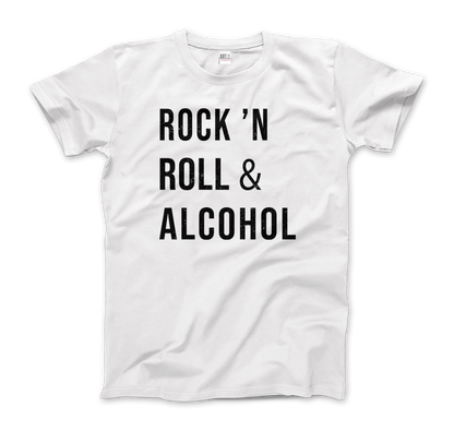 Rock'n Roll & Alcohol t-shirt-4