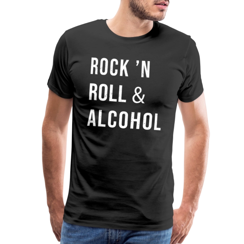 Rock'n Roll & Alcohol t-shirt-1