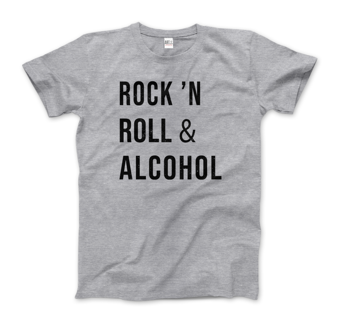 Rock'n Roll & Alcohol t-shirt-9