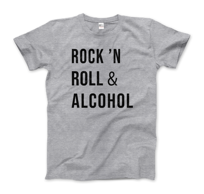 Rock'n Roll & Alcohol t-shirt