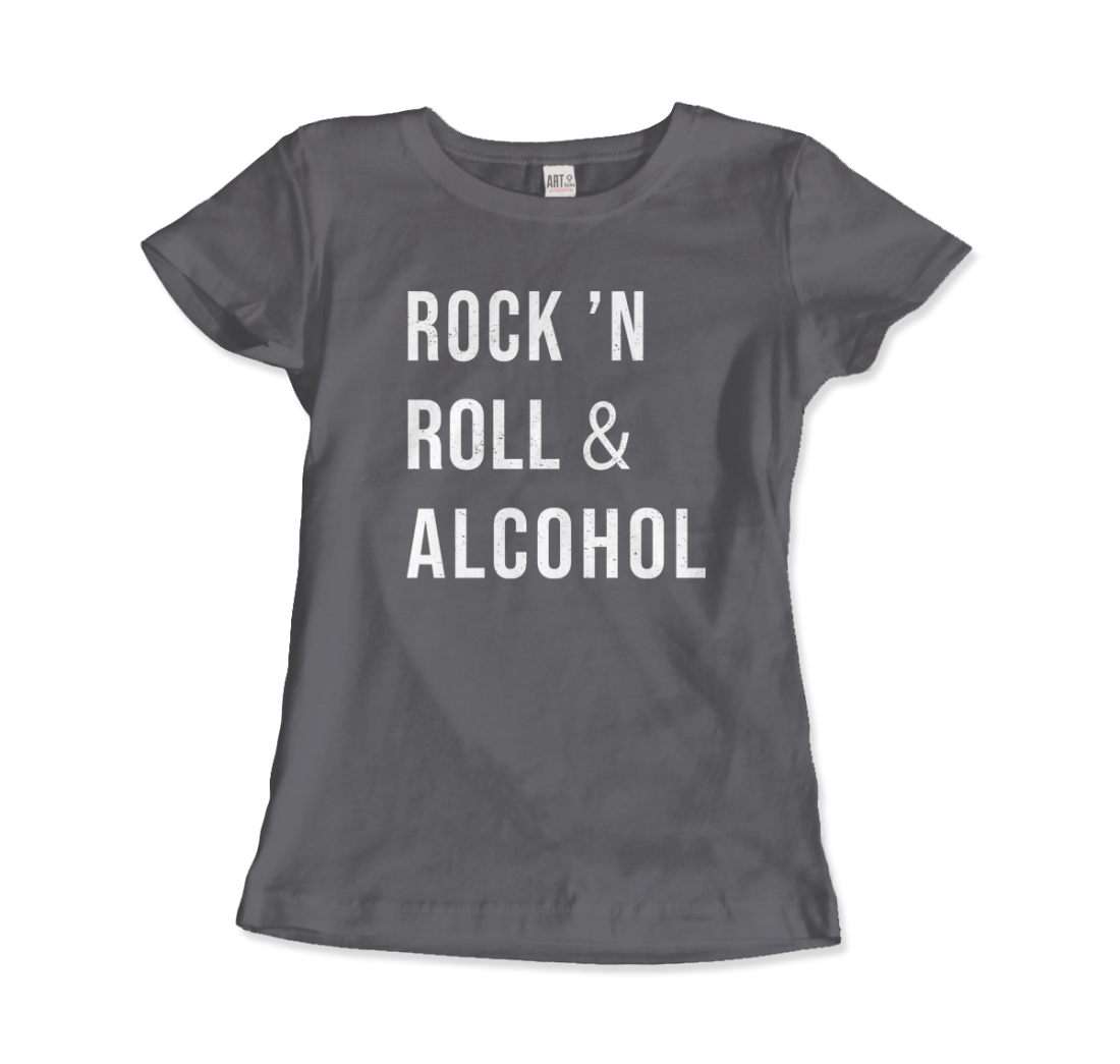 Rock'n Roll & Alcohol t-shirt-12