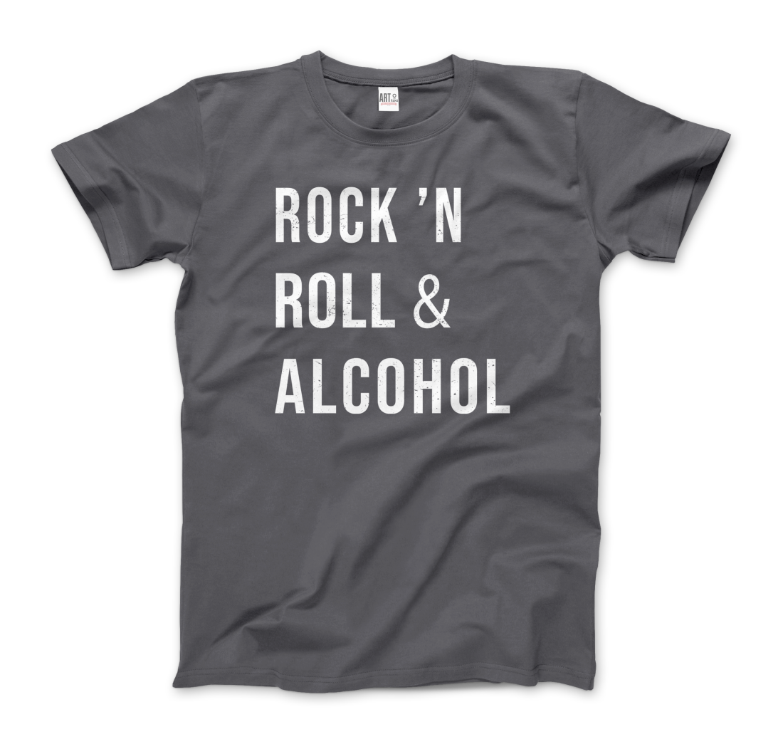 Rock'n Roll & Alcohol t-shirt-6