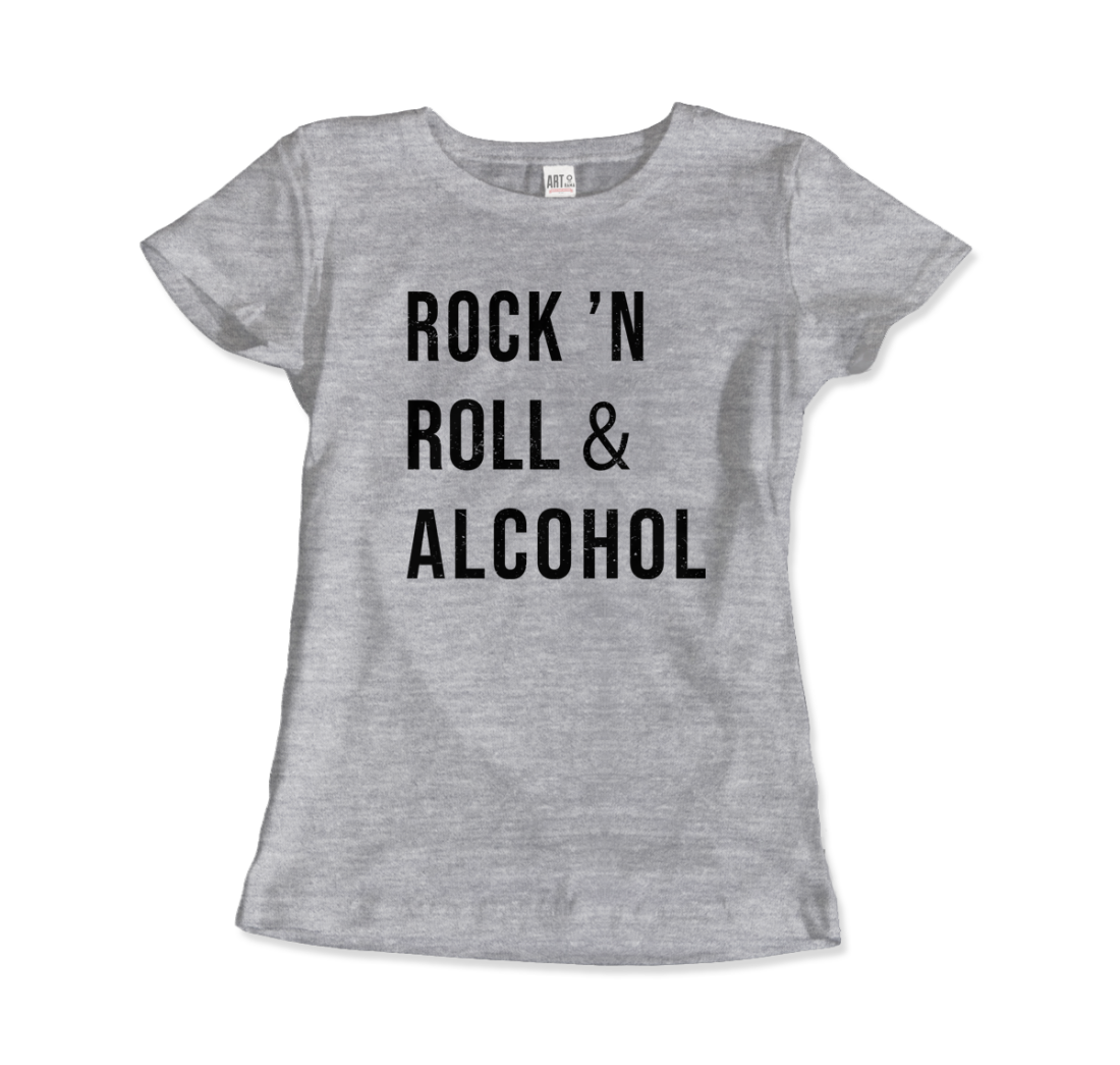 Rock'n Roll & Alcohol t-shirt-15