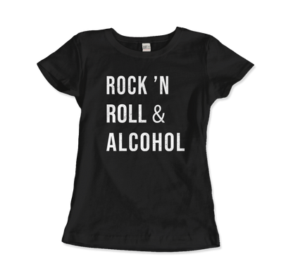 Rock'n Roll & Alcohol t-shirt-3