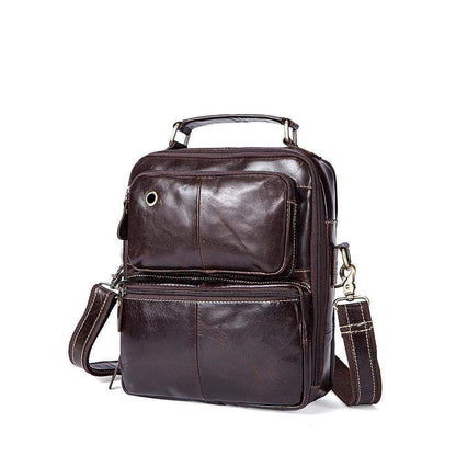 Rossie Viren  Vintage Crossbody Bag Two Pockets Front With Grab Handle And Long Shoulder Strap-2