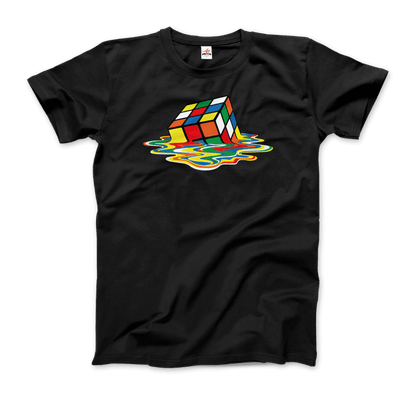 Rubick's Cube Melting, Sheldon Cooper's t-shirt-0