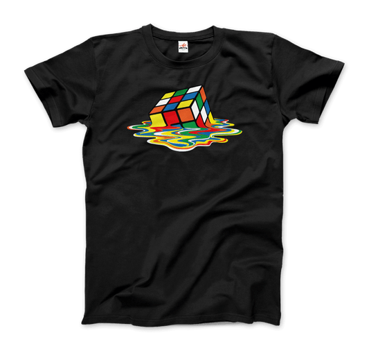 Rubick's Cube Melting, Sheldon Cooper's t-shirt-0