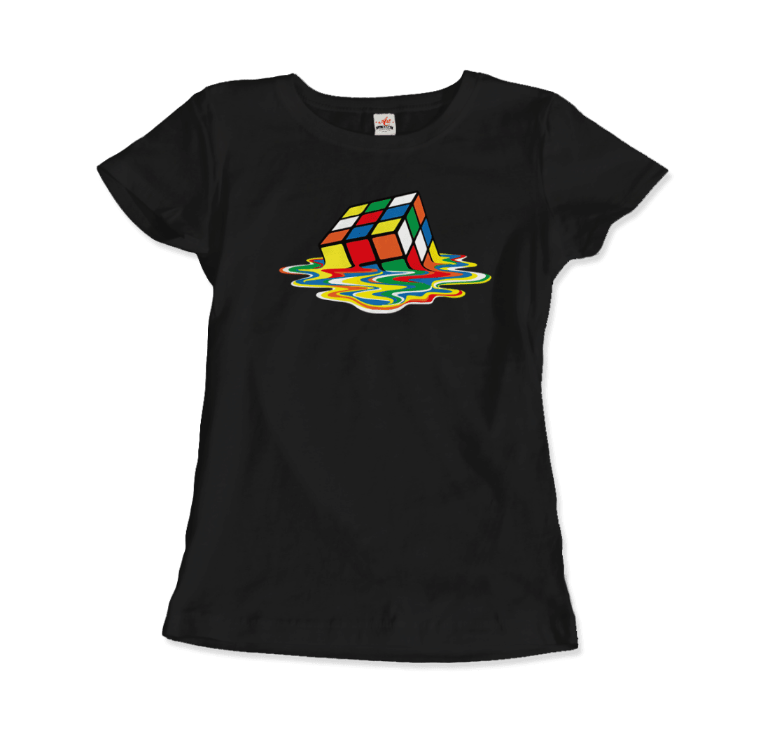 Rubick's Cube Melting, Sheldon Cooper's t-shirt-3