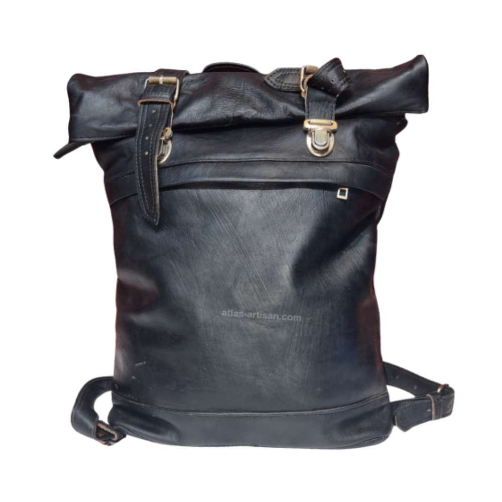 Leather Backpack Colar-1