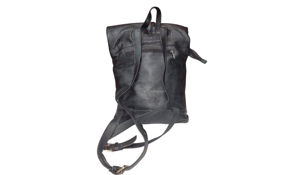 Leather Backpack Colar-4