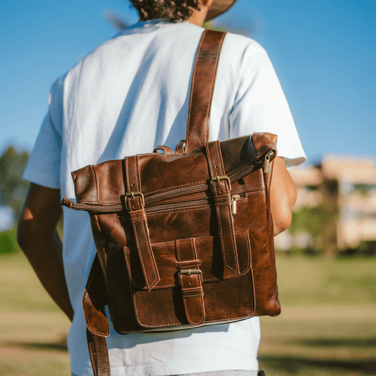 Leather Backpack Sfarin-0