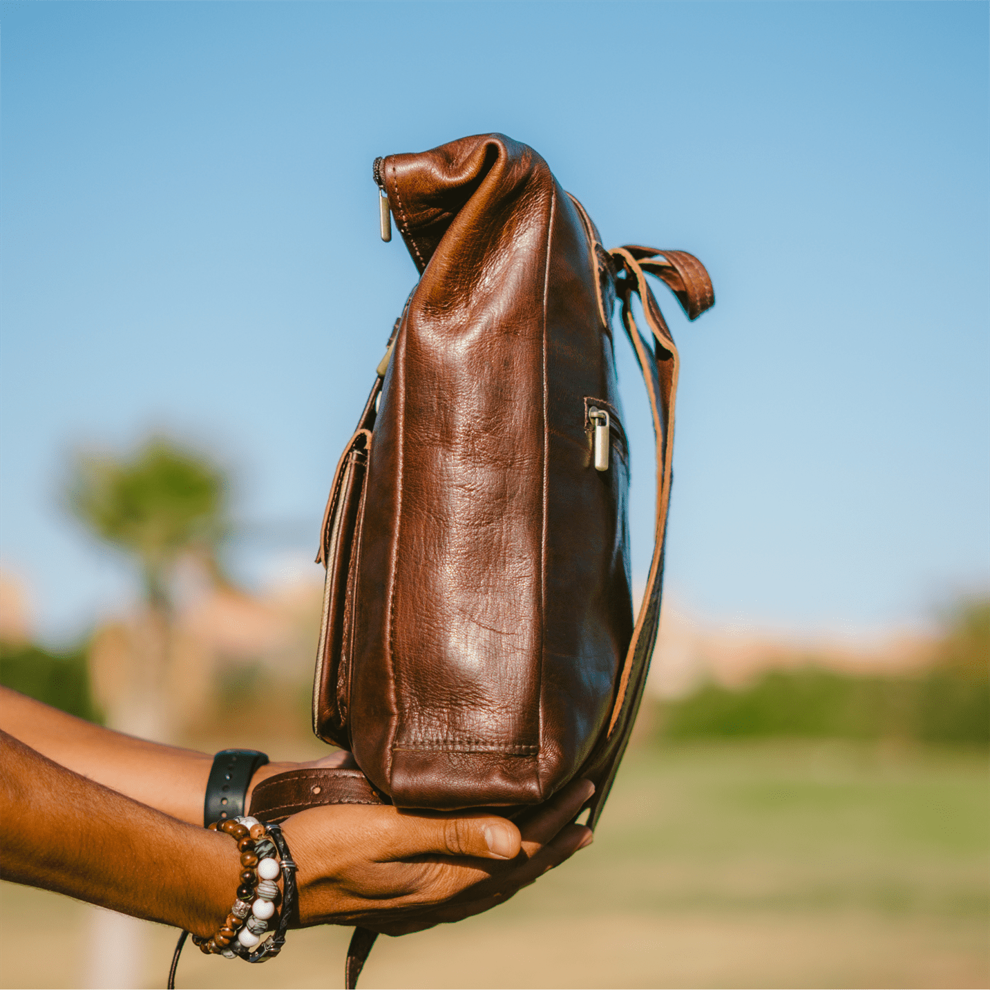 Leather Backpack Sfarin-4