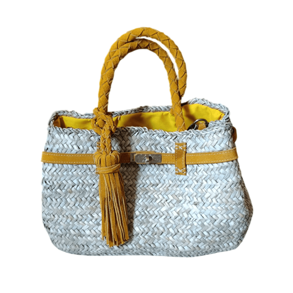 Handbag Wicker Hermen-5