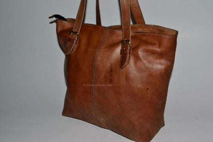 Tote Bag of leather Sarah-2