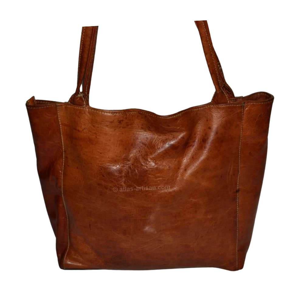Tote Bag of leather Sarah-1