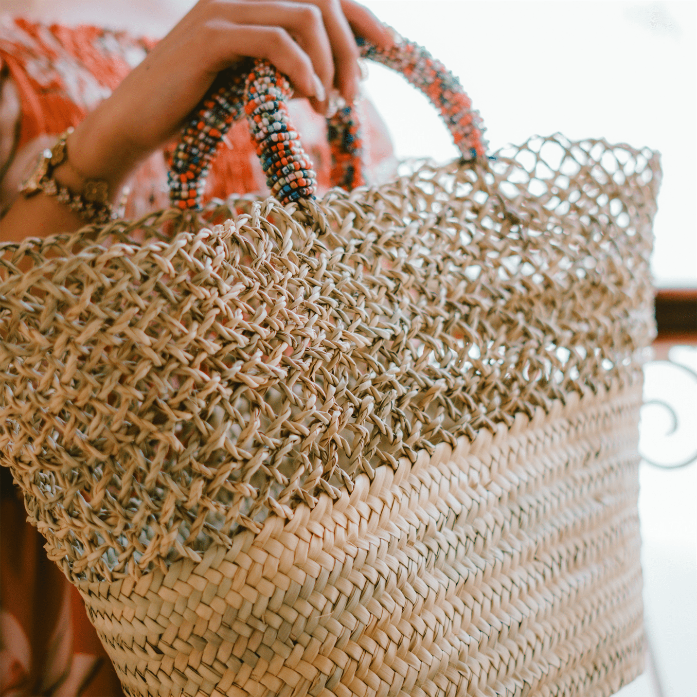 Wicker Handbag Todo-1
