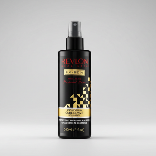 Revlon Realistic Black Seed Oil Strengthening Curl Revive Non-Greasy 240ml-0
