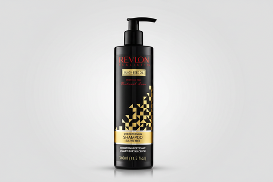 Revlon Realistic Black Seed Oil Strengthening Shampoo Sulfate Free 340ml-0