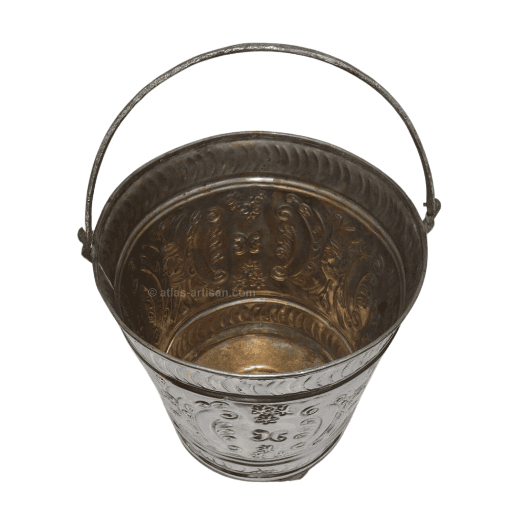 Copper Bucket for ice Rome-2