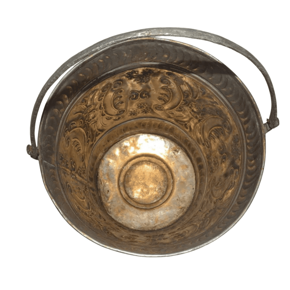 Copper Bucket for ice Rome-1