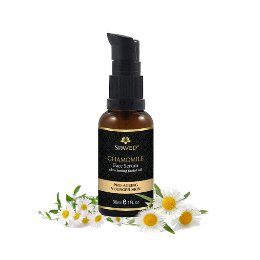 Chamomile Face Oil Serum - Night Renewal for Hydrated, Youthful Glow