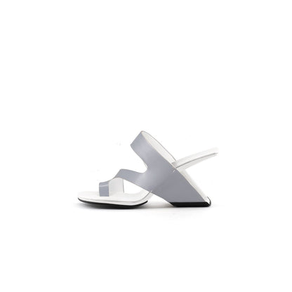 Single Toe Loop Strap Sandals-5