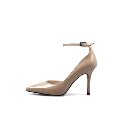 Slim Ankle Strap Pumps-5