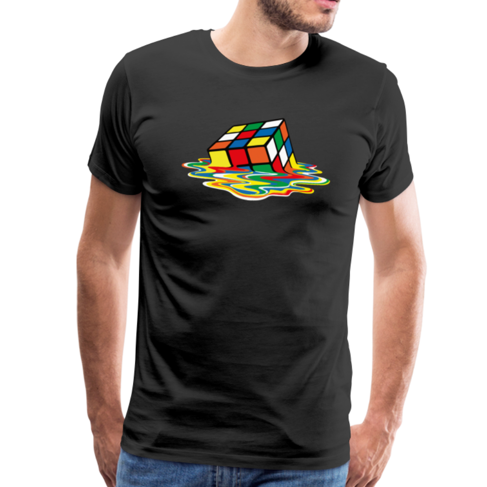 Rubick's Cube Melting, Sheldon Cooper's t-shirt-1