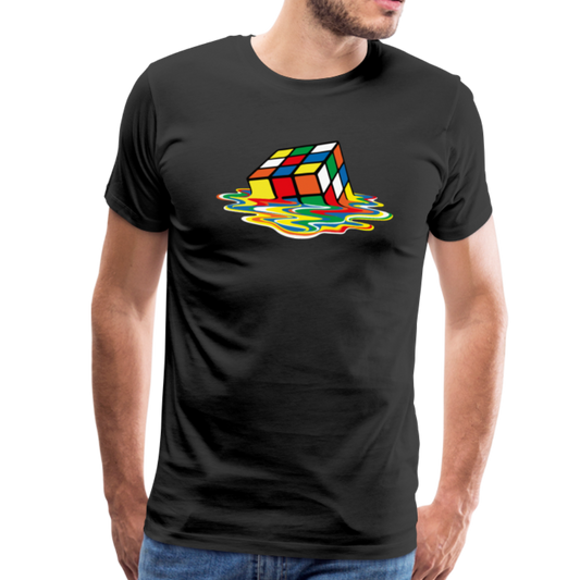 Rubick's Cube Melting, Sheldon Cooper's t-shirt-1