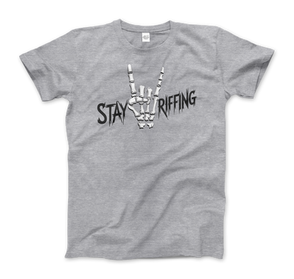 Stay Riffing Rock'n Roll Skull t-shirt-6