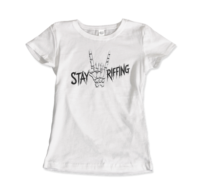 Stay Riffing Rock'n Roll Skull t-shirt-9
