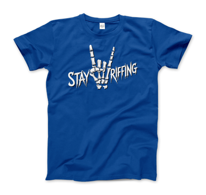 Stay Riffing Rock'n Roll Skull t-shirt-8