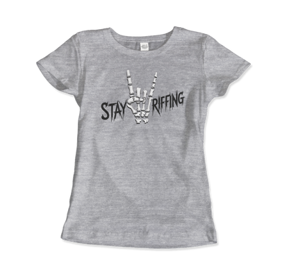 Stay Riffing Rock'n Roll Skull t-shirt-11