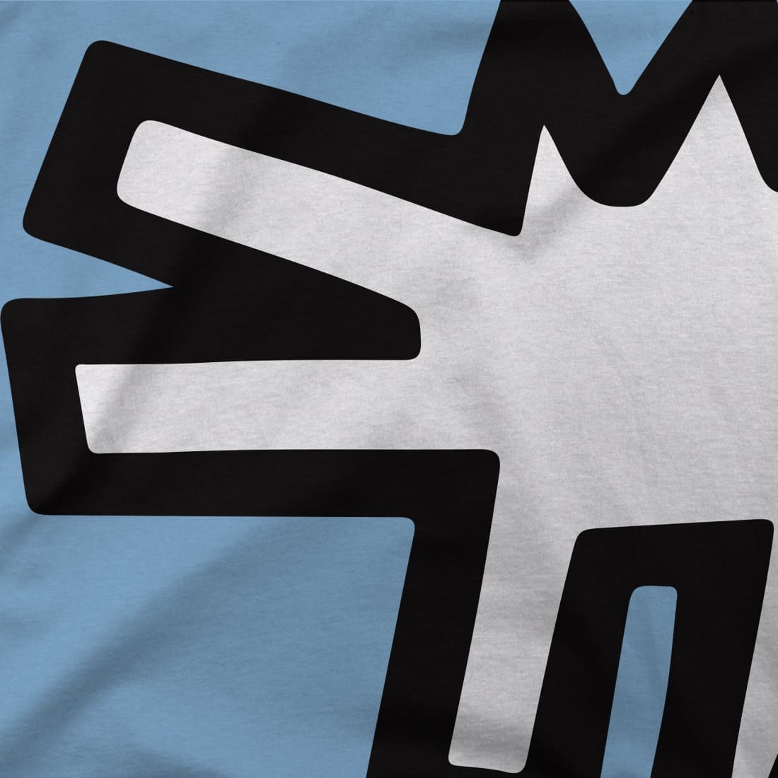 The Barking Dog icon, 1990 street art t-shirt