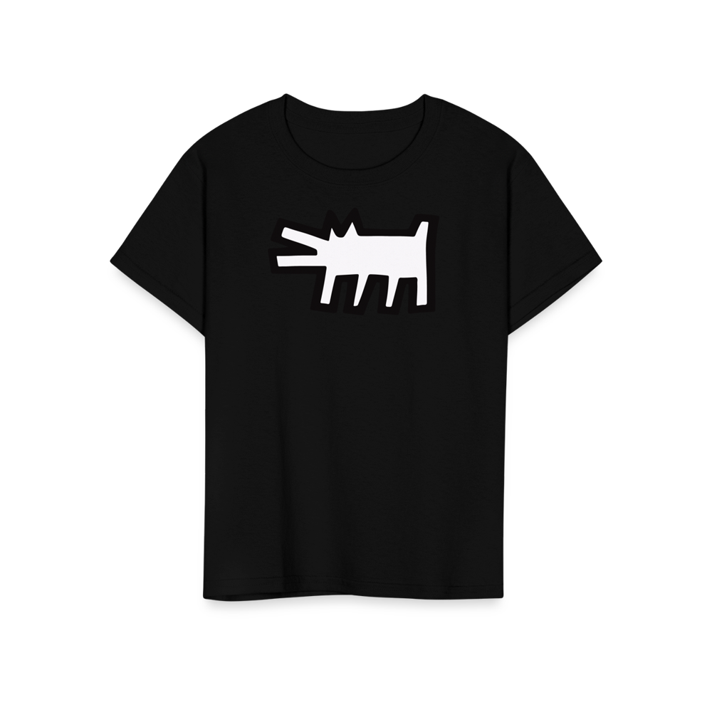 The Barking Dog icon, 1990 street art t-shirt-16