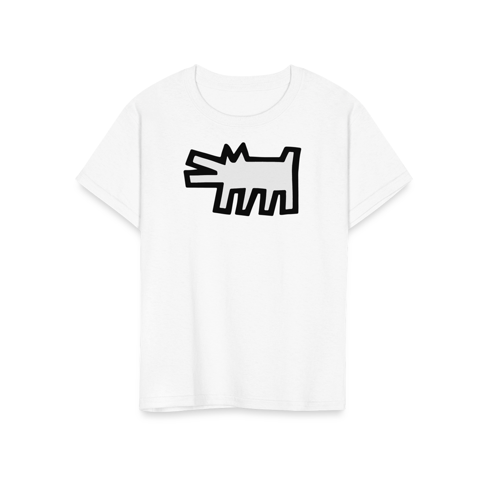 The Barking Dog icon, 1990 street art t-shirt-15