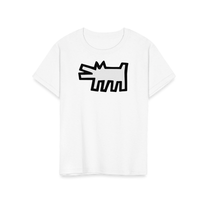 The Barking Dog icon, 1990 street art t-shirt